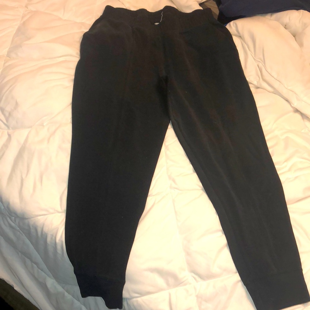 High wasted black joggers 💞💞💞💞💞